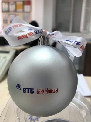Новогодние елочные шары с фото и логотипом - изготовление / печать на заказ  в Москве