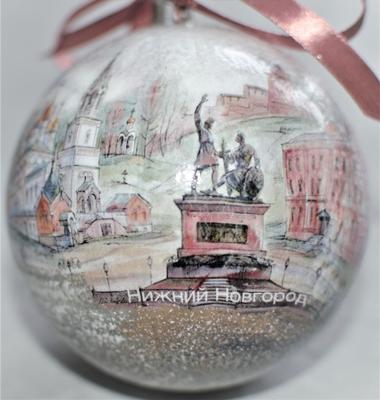 Новогодние шары с фото Нижний Новгород