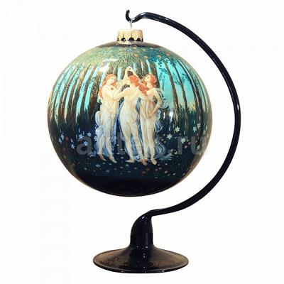 Новогодний шар Умка, стекло, 100 мм, ШБ100-16 — купить по выгодной цене в  интернет-магазине Колорлон