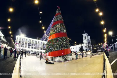 Как Брест встречает Новый 2019-й год. Площадь Ленина (фото, видео)