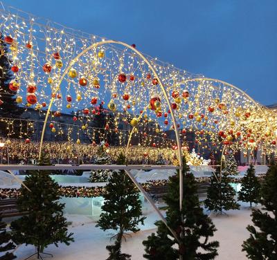 На площади Ленина открылся главный новогодний городок Новосибирска |  Ведомости законодательного собрания НСО