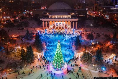 Новогодний Новосибирск: лучшие праздничные фотозоны в центре города - 20  фото