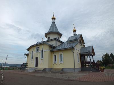 Церковь Воздвижения Креста Господня, Новосёлово, село (Новосёловский  район), фотография. фасады