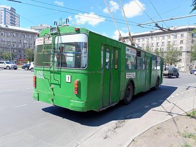Износ парка троллейбусов в Новосибирске достиг почти 100% — РБК