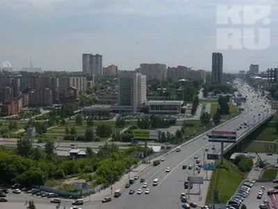 Новосибирск с высоты птичьего полё…» — создано в Шедевруме