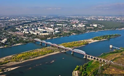 Новосибирск река Обь