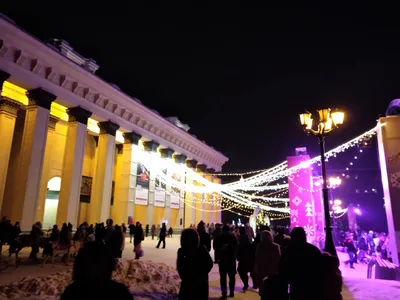 Зима в Академгородке Новосибирска | Пикабу