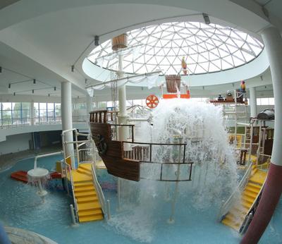 Новый аквапарк в Новосибирске - YouTube