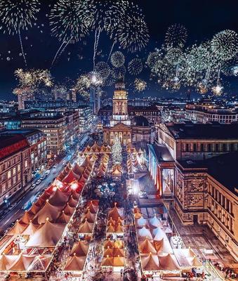 Новогодний салют в петербурге | Пикабу