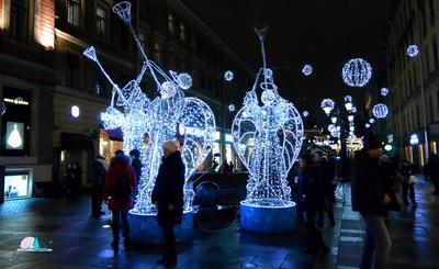 Фотографии новогоднего Петербурга - фото Санкт-Петербурга на Новый год,  Питер зимой