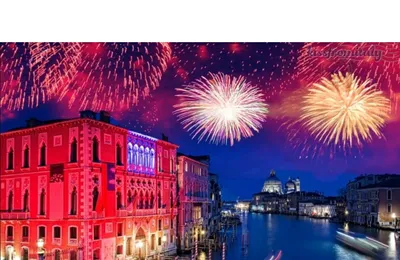 Венеция Новый Год 2024: с борта корабля в Венецианской лагуне