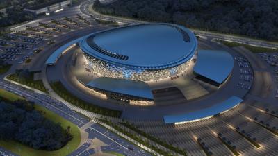 Введен в эксплуатацию ледовый дворец спорта «Новосибирск Арена»