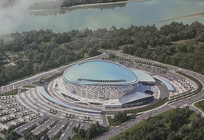 Уже больше тысячи человек строят новый Ледовый дворец в Новосибирске -  Новая Сибирь online