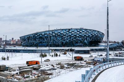 Новую ледовую арену в Новосибирске строят с отставанием от плана | СПОРТ |  АиФ Новосибирск