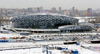 На ВЭФ показали, как будет выглядеть новый ледовый дворец в Петербурге