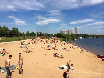 Пляжи Москвы в 2023, где можно купаться и загорать летом