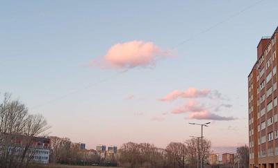 Серебристые облака (Красноярск, июль 2023) | Пикабу
