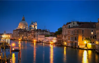 Venice At Night Painting Wallpaper Mural, Custom Sizes Available – Maughon's
