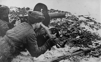 1941 год. Оборона в Москве | Пикабу