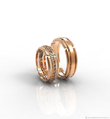 Кольцо обручальное из разных цветов золота (арт. Т130013805) купить в  ювелирном магазине Линии Любви