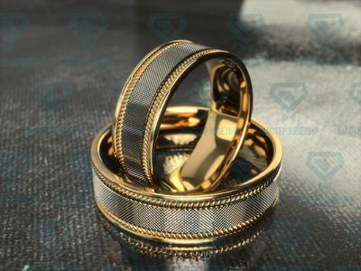 Золотое кольцо БРИЛЛИАНТЫ ЯКУТИИ Т130013803*: Мультиколор золото 585 пробы  — купить в интернет-магазине SUNLIGHT, фото, артикул 106337