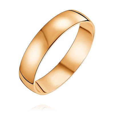 Купить Обручальное кольцо из желтого золота с бриллиантом (артикул  ШН21-1бр/бж) в официальном интернет-магазине GRAFKOLCOV