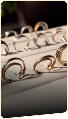 Обручальные кольца в Челябинске: 16 ювелирных салонов. Купить свадебные  кольца