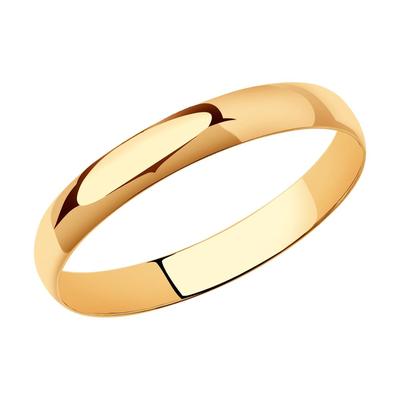 Купить Обручальное кольцо из комбинированного золота с бриллиантом (артикул  JK-к7-1бр/бк) в официальном интернет-магазине GRAFKOLCOV