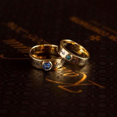 Свадебные кольца из серебра, кольца на свадьбу, парные кольца в  интернет-магазине Ярмарка Мастеров по цене 18850 ₽ – NVP0WRU | Обручальные  кольца, Москва - доставка по России