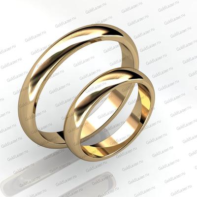 Обручальные кольца (Пара) - GoldLazer - ювелирная мастерская в Москве