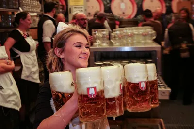 В Германии в субботу открылся фестиваль пива «Октоберфест» | Магазин  горящих туров SaleTur.ru | Дзен