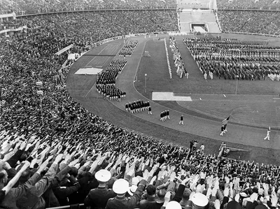 Фотокарточка Германии 3-его рейха «Олимпиада 1936». Германия (Третий рейх).  Лот №2985. Аукцион №165. – ANUMIS