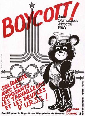 Бойкот олимпиады 1980 года странами Запада. Западная Европа. История  пропаганды