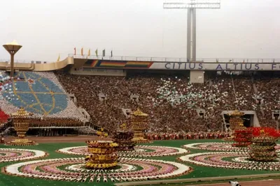 В Москве прошла церемония открытия Олимпийских игр 1980 (19.07.1980)