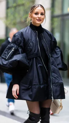 Объект желания: необычная куртка Оливии Палермо, о которой будут мечтать  все модницы | Marie Claire Russia | Дзен