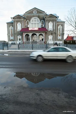 Как поживает огуречная столица Беларуси? Посмотрим с высоты на Ольшаны  (видео)