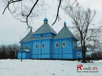 Церковь Параскевы Пятницы, Ольшаны (Столинский район), фотография. фасады
