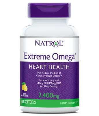 Natrol Extreme Omega 2400 Мг, 60 Капсул купить оптом у производителя