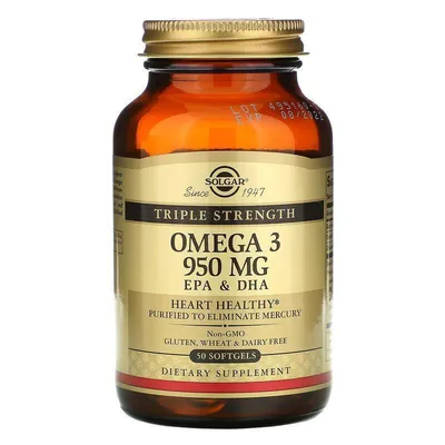 Solgar Omega-3 Fish Oil Concentrate \"Концентрат рыбьего жира Омега-3\"  капсулы №60 цена от 760 руб. купить в аптеках Апрель, инструкция по  применению