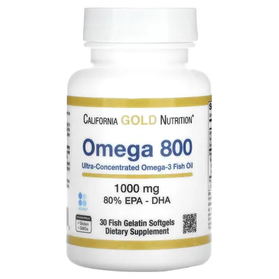 Omega-3 Premium Fish Oil от California Gold Nutrition купить в Москве с  доставкой — avitasport.ru