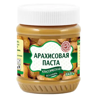 Арахисовая паста без добавок 250 г купить в интернет-магазине 5lb с  доставкой по Москве