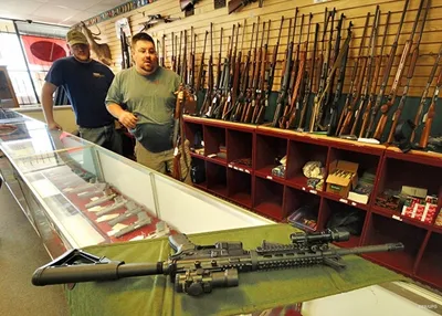 Оружейный магазин в США - ЯПлакалъ