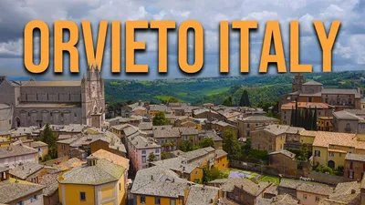 Orvieto Italy- a Charming Hilltop Town! Umbria - YouTube
