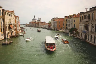 ⛲ Через Гранд канал на остров Лидо. Полный обзор. Венеция (Италия) в  Апреле. - YouTube