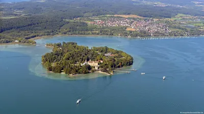 Вид с воздуха на остров Майнау, Германия, Стоковые видеоматериалы Включая:  антенна и спокойный - Envato Elements