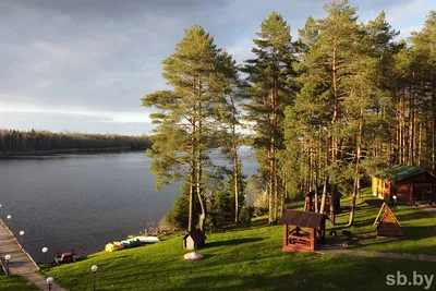 туристический комплекс Орша - Фото Водоём Рыбалка - Отдых в Беларуси