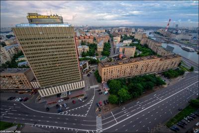 Отель \"Белград\" (высота 75 м.) в Москве. Фотографии, описание, адрес