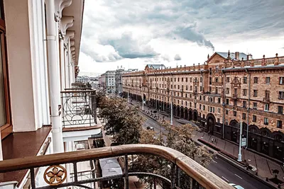 вид из окна - Изображение Отель Европа, Минск - Tripadvisor
