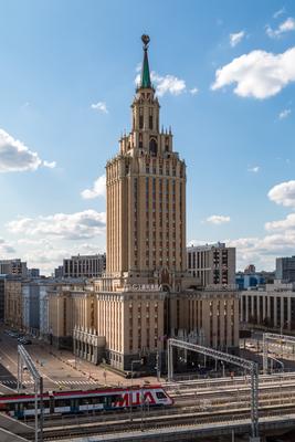 Hilton Moscow Leningradskaya hotel interior, Moscow, Russia Stock Photo -  Alamy