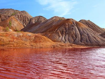 Самое опасное озеро в мире расположено в Челябинской области. | Пикабу